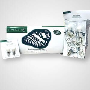 Department 56 Building Accessories Lighting Sys 56.53500 And 3 Cord Set 56.53598
